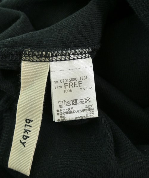 BLACK by moussy（ブラックバイマウジー）Tシャツ・カットソー 黒 サイズ:F レディース/2200699543231
