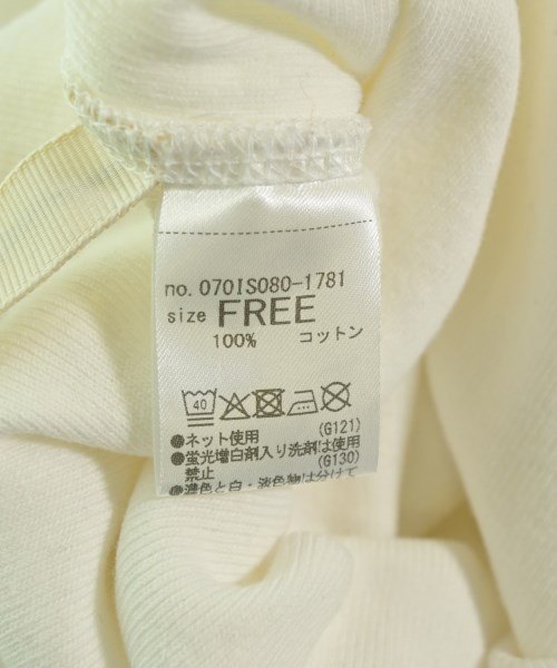 BLACK by moussy（ブラックバイマウジー）Tシャツ・カットソー 白 サイズ:F レディース/2200699543262