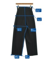 BLACK by moussy（ブラックバイマウジー）スラックス 黒 サイズ:0(XS位) レディース/2200704555013
