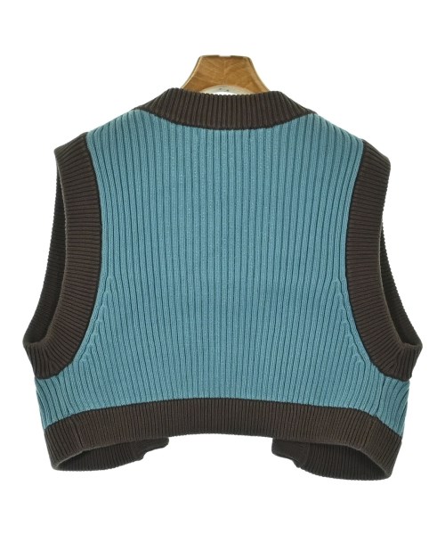 BLACK by moussy（ブラックバイマウジー）ベスト 青 サイズ:F レディース/2200662327028