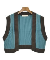 BLACK by moussy（ブラックバイマウジー）ベスト 青 サイズ:F レディース/2200662327028