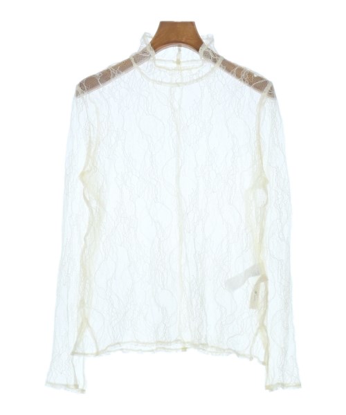 BLACK by moussy(ブラックバイマウジー)ブラウス 白 サイズ:F/2200656718047