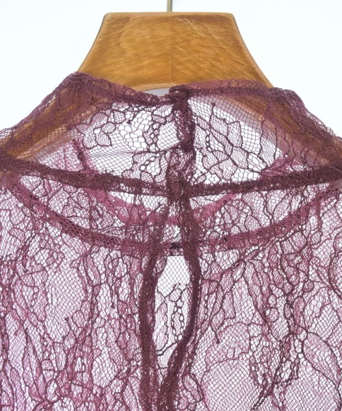 BLACK by moussy（ブラックバイマウジー）ブラウス 赤 サイズ:F レディース/2200656718061