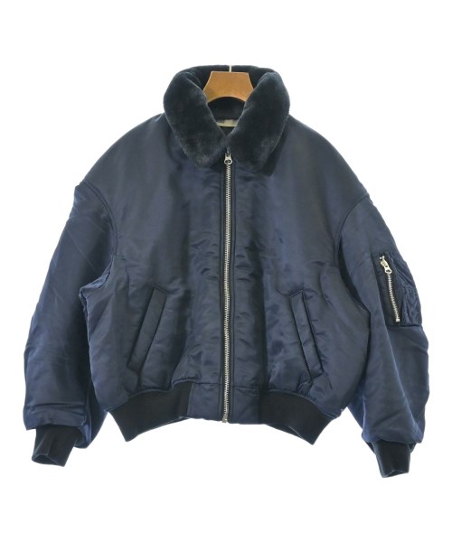 BLACK by moussy(ブラックバイマウジー)ミリタリーブルゾン 紺 サイズ:F/2200656718115