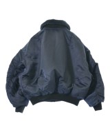BLACK by moussy（ブラックバイマウジー）ミリタリーブルゾン 紺 サイズ:F レディース/2200656718115