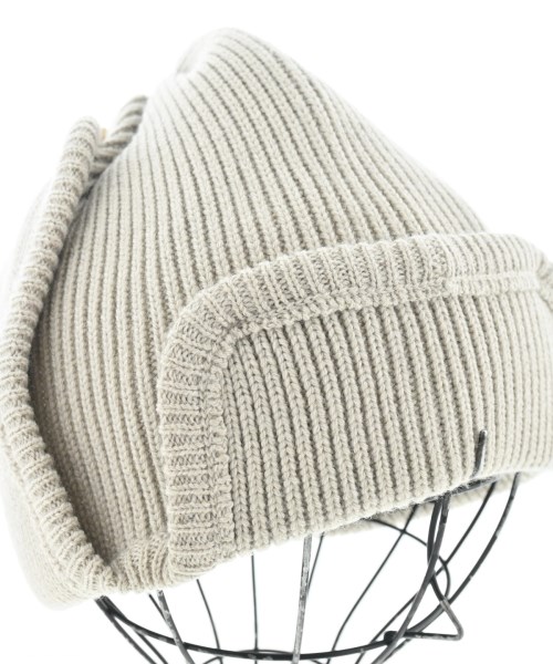 BLACK by moussy（ブラックバイマウジー）ニットキャップ・ビーニー ベージュ サイズ:F レディース/2200656718276