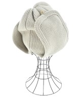 BLACK by moussy（ブラックバイマウジー）ニットキャップ・ビーニー ベージュ サイズ:F レディース/2200656718276