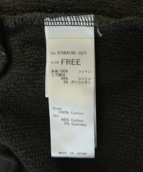 BLACK by moussy（ブラックバイマウジー）スウェット グレー サイズ:F レディース/2200717251025
