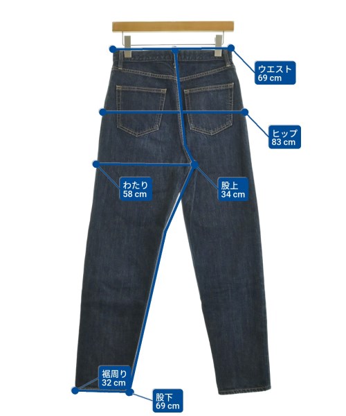 BLACK by moussy（ブラックバイマウジー）デニムパンツ 紺 サイズ:25(S位) レディース/2200677957111