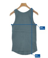 BLACK by moussy（ブラックバイマウジー）タンクトップ 青 サイズ:F レディース/2200678780077