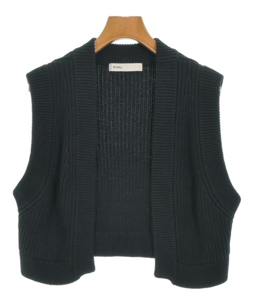 BLACK by moussy(ブラックバイマウジー)ベスト 黒 サイズ:F/2200685065013