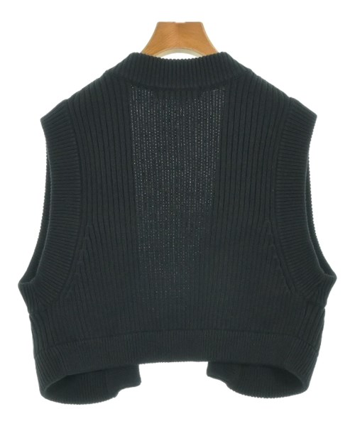 BLACK by moussy（ブラックバイマウジー）ベスト 黒 サイズ:F レディース/2200685065013