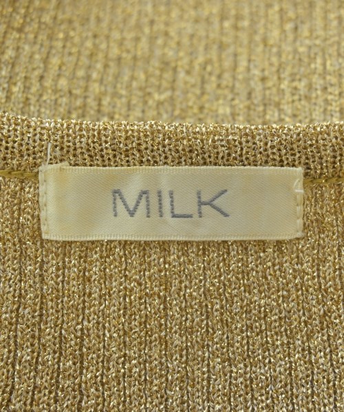 MILK（ミルク）ニット・セーター ゴールド サイズ:-(XS位) レディース/2200692338483