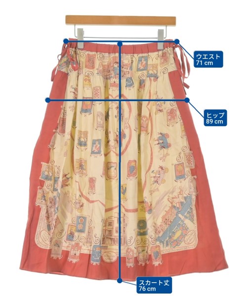 Jane Marple（ジェーンマープル）ロング・マキシ丈スカート ベージュ サイズ:M レディース/2200645928402