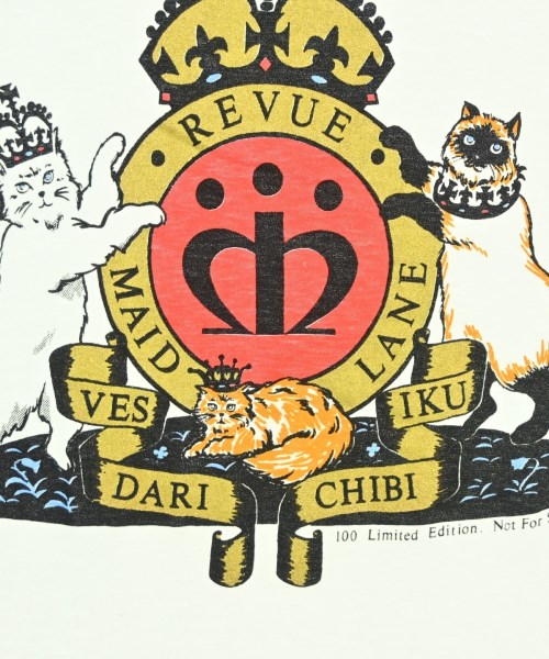 MAID LANE REVUE（メイドレーンレヴュー）Tシャツ・カットソー 白 サイズ:-(L位) レディース/2200692195475