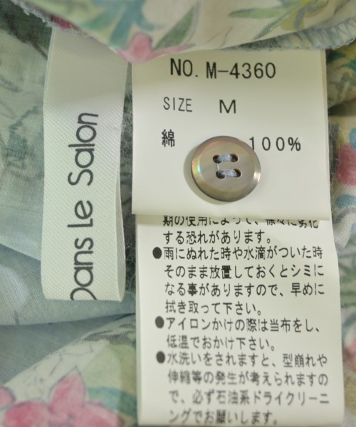 Jane Marple Dans Le Salon（ジェーンマープルドンルサロン）ブラウス 青 サイズ:M レディース/2200718337056