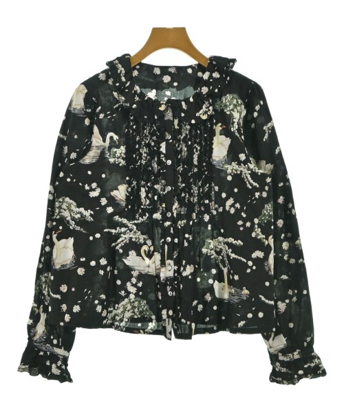 PINK HOUSE(ピンクハウス)ブラウス 黒 サイズ:F/2200652300130