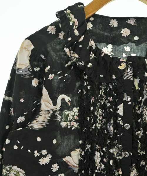 PINK HOUSE（ピンクハウス）ブラウス 黒 サイズ:F レディース/2200652300130