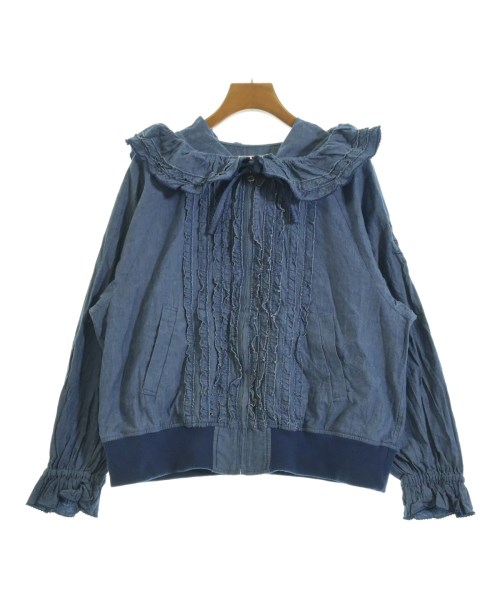 PINK HOUSE(ピンクハウス)ブルゾン 青 サイズ:F/2200652300147