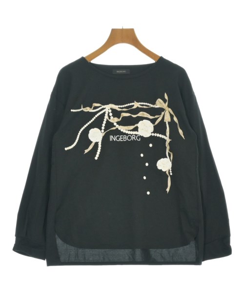 INGEBORG(インゲボルグ)Tシャツ・カットソー 黒 サイズ:3(M位)/2200689950216