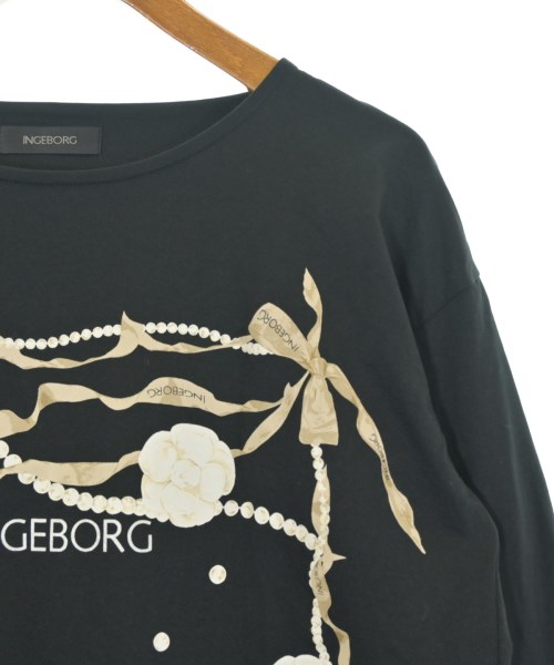 INGEBORG（インゲボルグ）Tシャツ・カットソー 黒 サイズ:3(M位) レディース/2200689950216