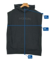 INGEBORG（インゲボルグ）パーカー 黒 サイズ:F レディース/2200689950247