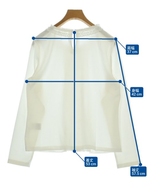 INGEBORG（インゲボルグ）Tシャツ・カットソー 白 サイズ:9(M位) レディース/2200689950452