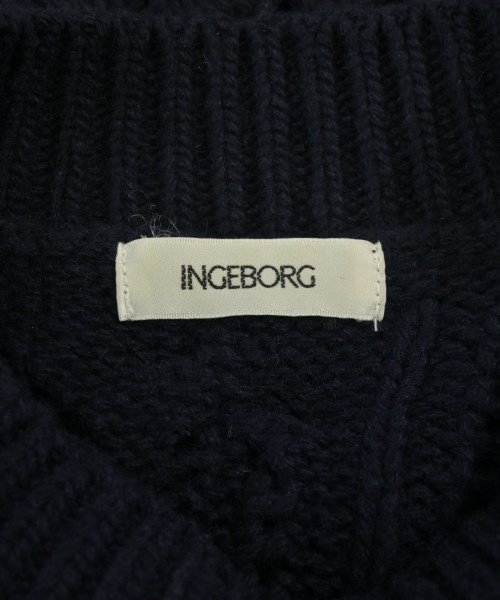 INGEBORG（インゲボルグ）ベスト/ノースリーブ 紺 サイズ:F レディース/2200689950490