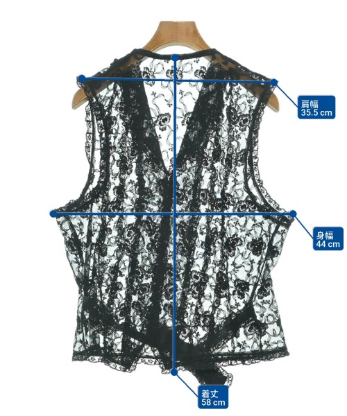 INGEBORG（インゲボルグ）ブラウス 黒 サイズ:-(L位) レディース/2200645015102