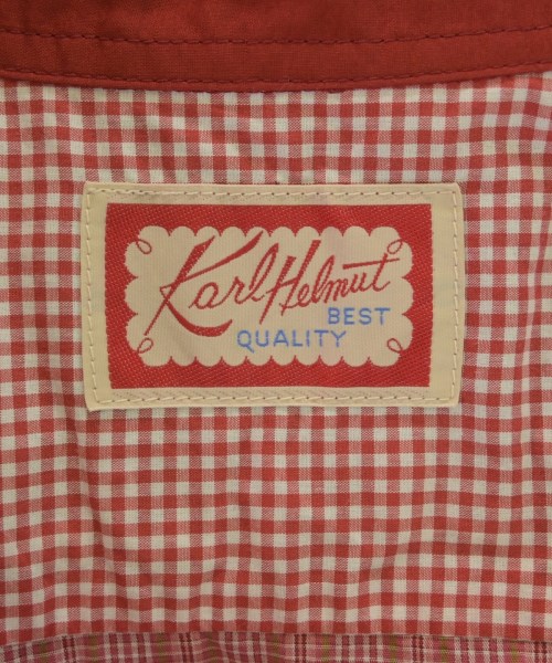 Karl Helmut（カールヘルム）カジュアルシャツ 赤 サイズ:4(L位) メンズ/2200620340915