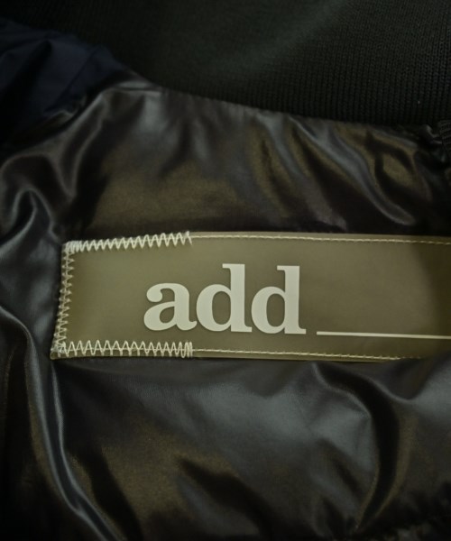 add（エーディーディー）ダウンコート 紺 サイズ:40(M位) メンズ/2200631360032