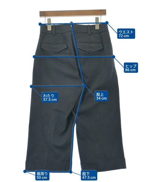 MHL.（エムエイチエル）チノパン 紺 サイズ:2(M位) レディース/2200634968198