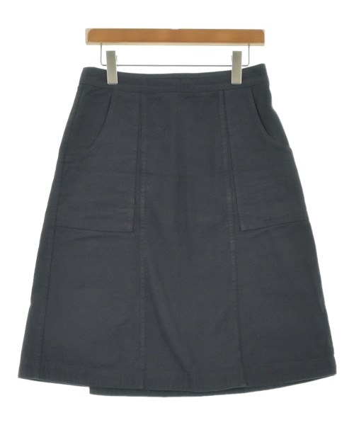 MHL.（エムエイチエル）ひざ丈スカート 黒 サイズ:2(M位) レディース/2200629870086