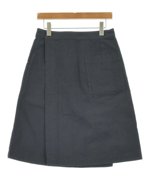 MHL.（エムエイチエル）ひざ丈スカート 黒 サイズ:2(M位) レディース/2200629870086