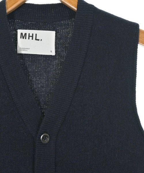 MHL.（エムエイチエル）ベスト 紺 サイズ:L メンズ/2200635113092