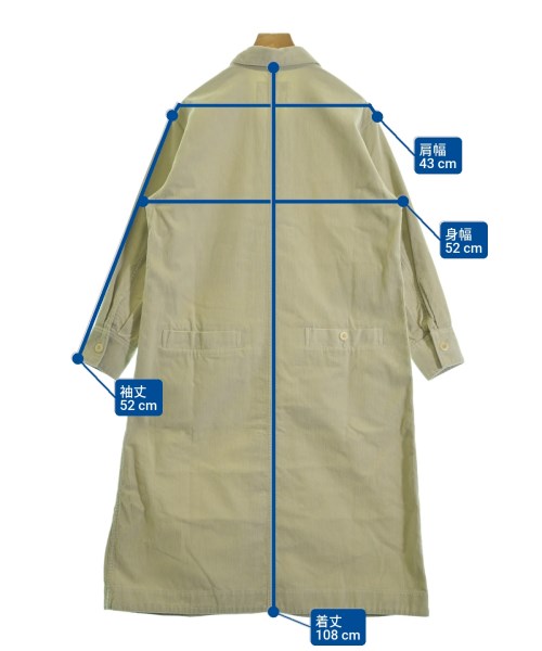 MHL.（エムエイチエル）シャツワンピース ベージュ サイズ:2(M位) レディース/2200634553011