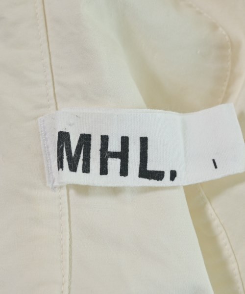 MHL.（エムエイチエル）カジュアルシャツ 白 サイズ:1(S位) レディース/2200635732149