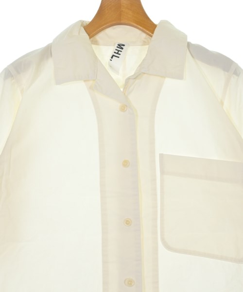 MHL.（エムエイチエル）カジュアルシャツ 白 サイズ:1(S位) レディース/2200635732149