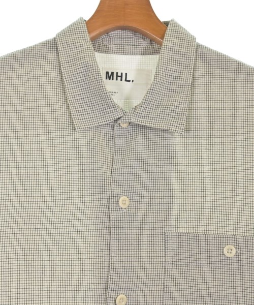 MHL.（エムエイチエル）カジュアルシャツ 白 サイズ:L メンズ/2200614546064