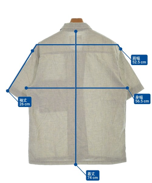 MHL.（エムエイチエル）カジュアルシャツ 白 サイズ:L メンズ/2200614546064