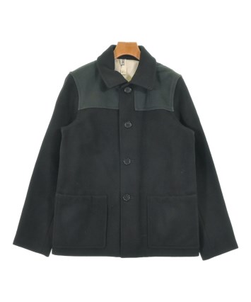 MHL.（エムエイチエル）ピーコート 黒 サイズ:S メンズ/2200620559027