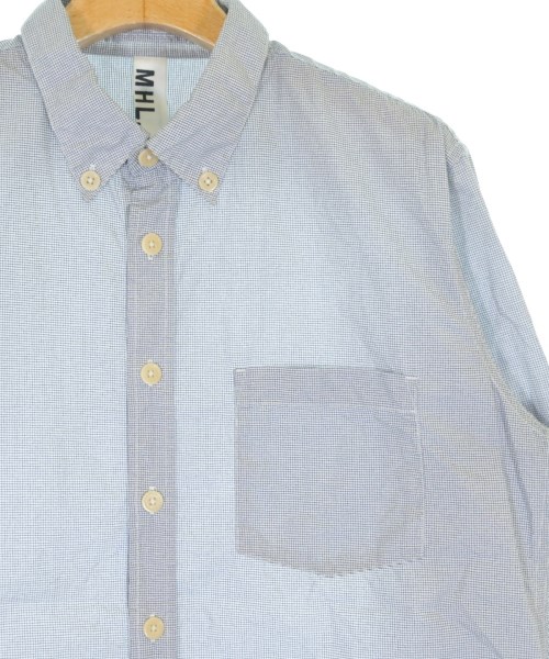 MHL.（エムエイチエル）カジュアルシャツ 青 サイズ:M メンズ/2200632852031