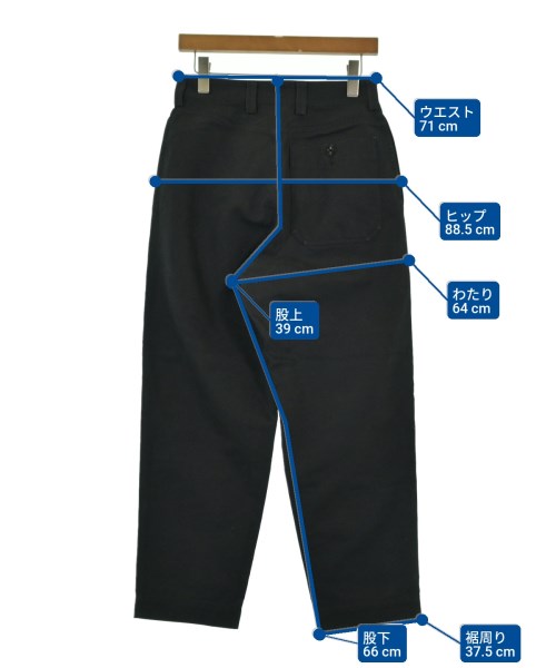 MHL.（エムエイチエル）デニムパンツ 黒 サイズ:2(M位) メンズ/2200621402070