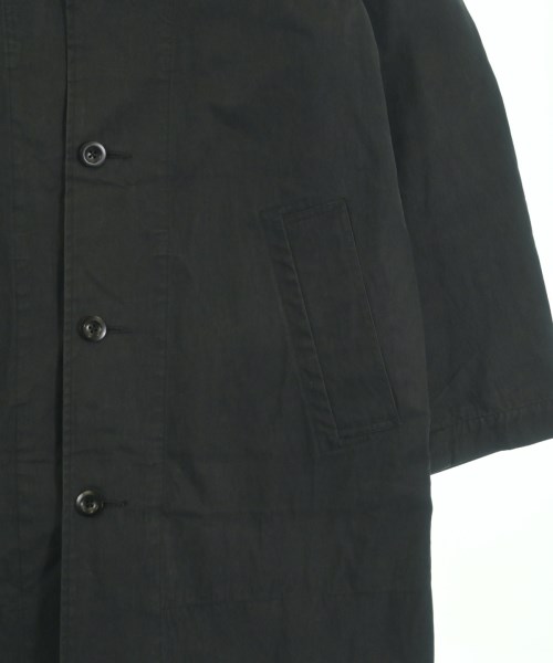 MHL.（エムエイチエル）ステンカラーコート 黒 サイズ:M メンズ/2200637491440