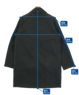 MHL.（エムエイチエル）ステンカラーコート 黒 サイズ:M メンズ/2200637491440