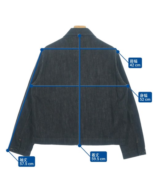 MHL.（エムエイチエル）デニムジャケット 紺 サイズ:36(S位) レディース/2200639318011