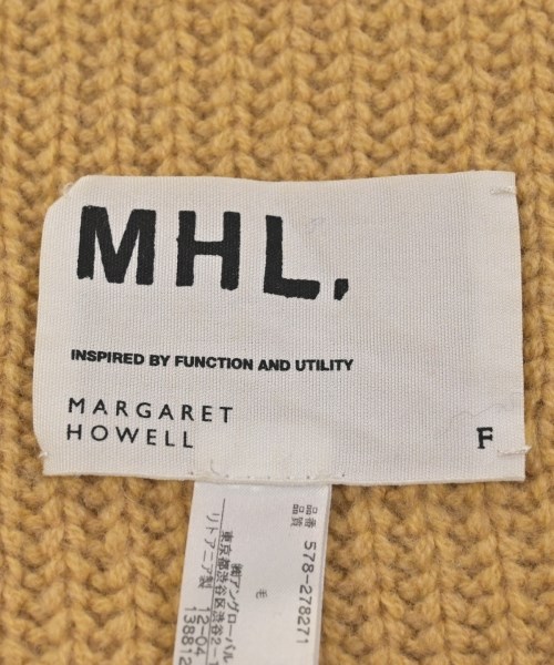 MHL.（エムエイチエル）マフラー ベージュ サイズ:- レディース/2200621880021