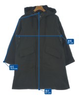 MHL.（エムエイチエル）モッズコート 黒 サイズ:1(S位) メンズ/2200626155063