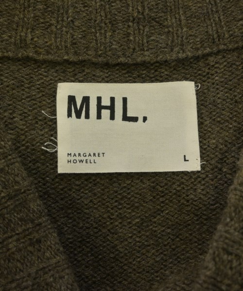 MHL.（エムエイチエル）カーディガン 茶 サイズ:L メンズ/2200626569020