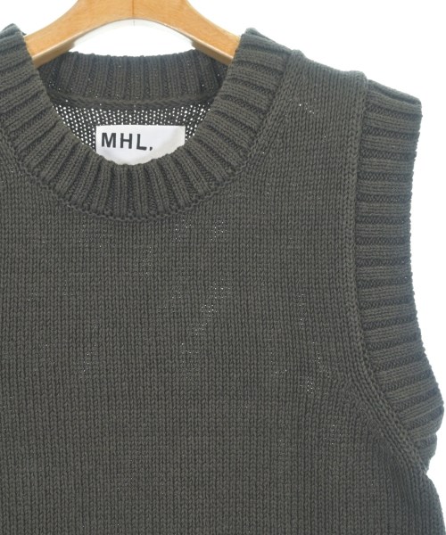 MHL.（エムエイチエル）ベスト カーキ サイズ:2(M位) レディース/2200628306029
